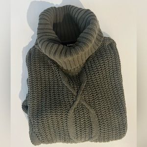 Express cowl neck sweater.